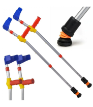 FlexyFoot Shock Absorbing Soft Grip Double Adjustable Children's Crutches