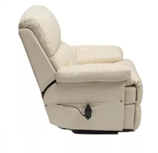 Lars Leather Rise And Recline Electric Armchair